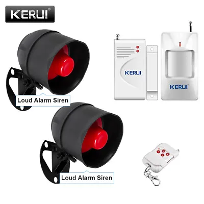 Loud Sound Alarm Home Alarm System Wireless Garage Security Burglar Anti-theft • $24.67