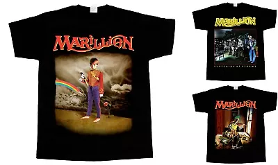 MARILLION CLUTCHING AT STRAWS Misplaced Child Jester's Tear BLACK T-SHIRT 345XL • £25.20