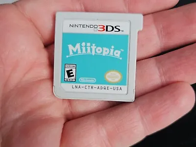 Miitopia (Nintendo 3DS 2017) Also 2DS Authentic Cartridge Only Tested Working • $25