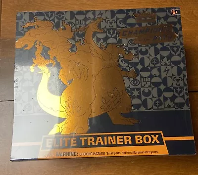 + Pokemon TCG: Champion's Path CHARIZARD Elite Trainer Box ETB FACTORY SEALED!! • $99