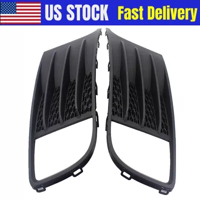 Pair Bumper Fog Light Lamp Grill Cover For VW Jetta MK6 GLI 2012-2014 Left+Right • $66.11