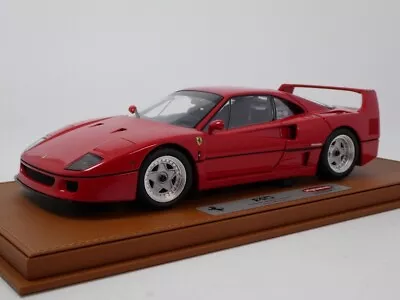 BBR Kyosho Ferrari F40 Red Corsa Gianni Lambs Personal Car 1/18 BBRKS002 • £370.30