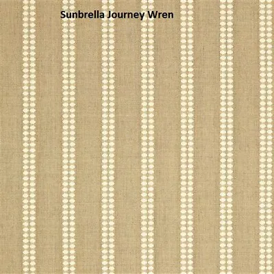 $20 • Buy Sunbrella Journey Wren 44226-0007, Indoor/Outdoor Fabric By The Yard, 54  Wide