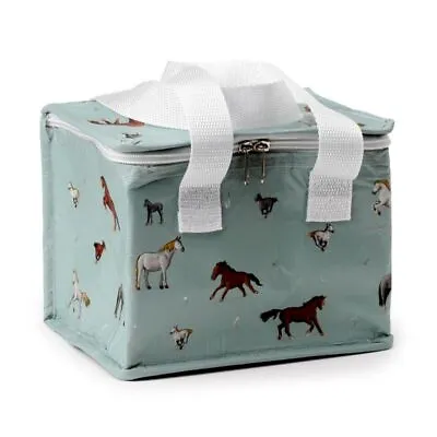 Willow Farm Horses Rpet Recycled Thermal Insulated Cool Lunch Bag Box • £5.95