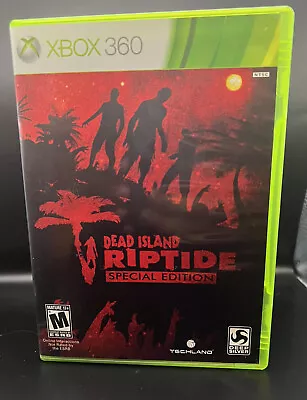 🎮 Microsoft Xbox 360 Dead Island Riptide Special Edition Game & Manual Complete • $8.99