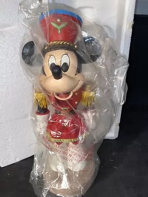 Vintage 1994 Disney Kurt Adler Minnie Mouse 13  Christmas Nutcracker. Nib • $95