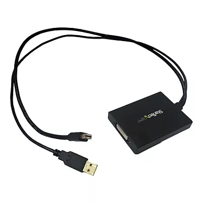 StarTech MDP2DVID Dual-Link Mini Display Port To DVI Active Adapter Female Male • $39.99