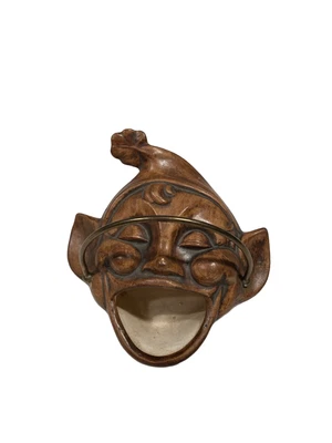 $12 • Buy Treasure Craft 1960s Compton California Vintage Leprechaun Ceramic Ashtray