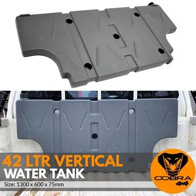 $265 • Buy Polyethylene Vertical Mount Water Tank 42 Litre LTR 4x4 4wd Ute Suv Camping Stor