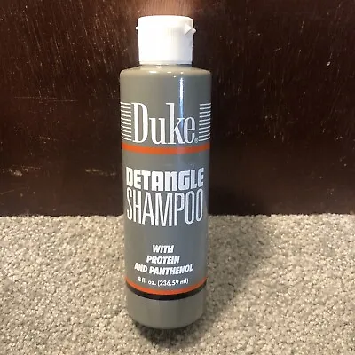 Vintage Duke Detangle Shampoo W/ Protein And Panthenol 8oz /236ml Discontinued • $22.95