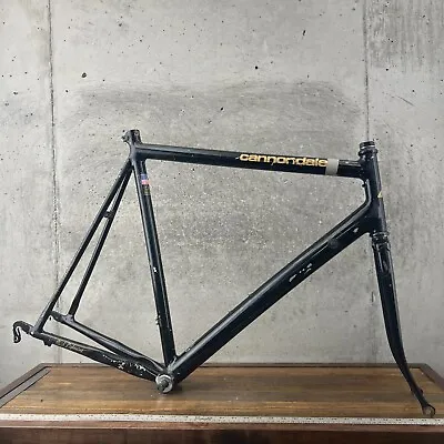 Vintage Cannondale Black Lightning Frame Set 60 Cm USA 3.0 Series  700c 126 Mm • $413.99