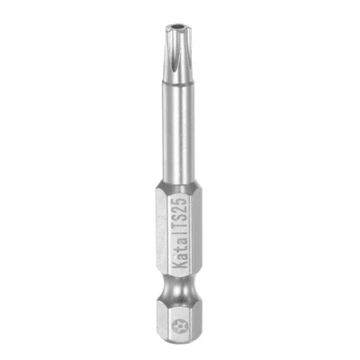 $10.95 • Buy T25 Magnetic Security Star 5 Point Torx Screwdriver Bit 1/4  Hex Shank 2  Length