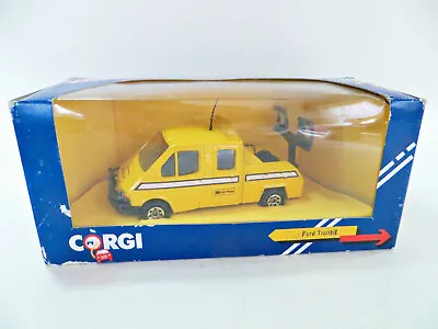 £14.99 • Buy Corgi C674/1 'ford Transit Aa Tow/recovery Truck'/van. Yellow. Mib/boxed