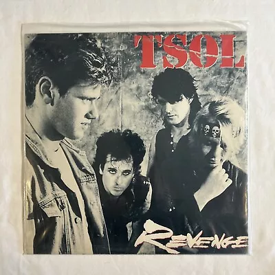 Vinyl  TSOL  Punk  T.S.O.L. Revenge 1986 Punk Metal HTF • $75