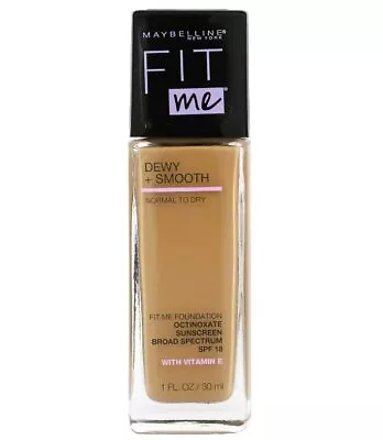 Maybelline New York Fit Me! Foundation 220 Natural Beige SPF 18 1 Fluid Ounce • $6.50