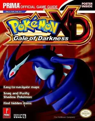 Pokemon XD: Gale Of Darkness [Prima Official Game Guide] • $42.87