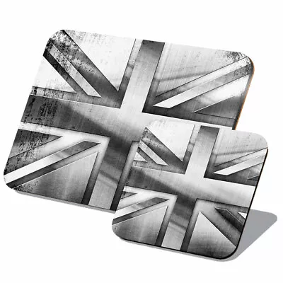 1x Cork Placemat & Coaster Set - Union Jack Flag UK Britain #2235 • £14.99