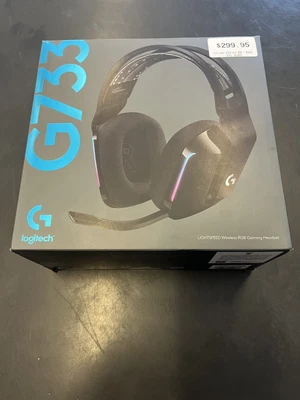 $99 • Buy Logitech G733 Wireless Gaming Headset - Black - EH229441