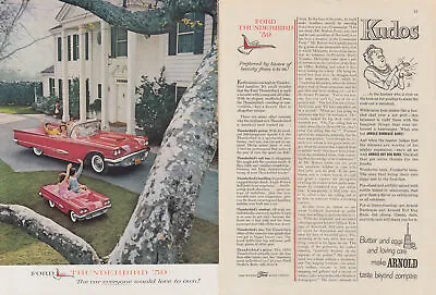 The Car Everyone Would Like To Own Ford Thunderbird & Thunderbird Jr Ad 1959 NY • $9.99