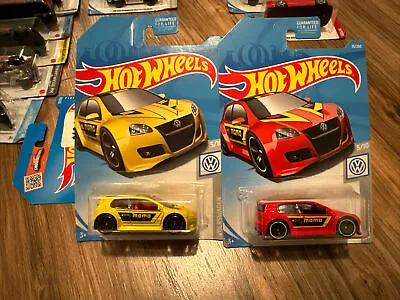 2019 Hot Wheels Volkswagen VOLKSWAGEN GOLF GTI MOMO SET OF 2 • $6