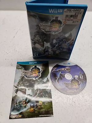Monster Hunter 3 Ultimate Wii U • $16.99