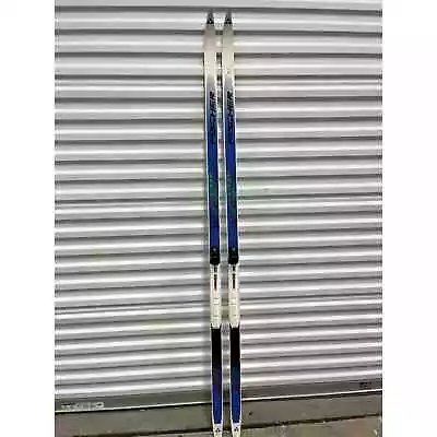 Fischer Double Crown 190cm Waxless XC Cross Country Skis With SNS Bindings • $64.99