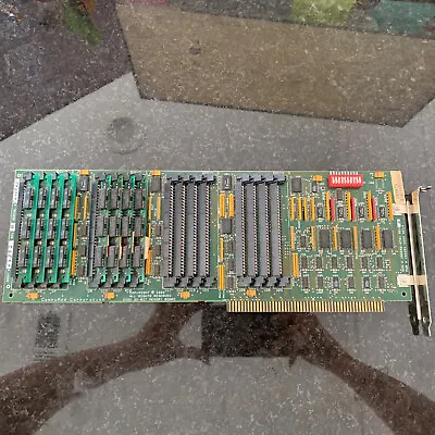 RARE Vintage COMPUADD 333D Memory Board S/N:  T1040AE | 8 Modules Silver Ram • $75