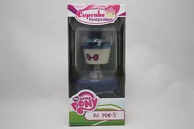 My Little Pony Unicorn Dj Pon 3 Funko Cupcake Keepsakes Figure W/ Stand New • $14.99