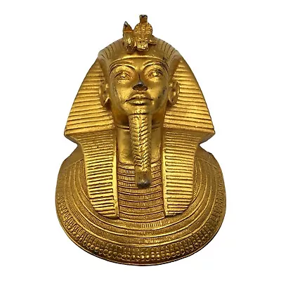 Metropolitan Museum Of Art Pendant King Tut Gold Tone MMA 1976 Mark 2.5  VGC • $56.97