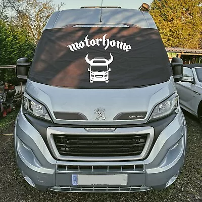 Motorhome Screen Cover Curtain Wrap Fiat Ducato Boxer Relay Besscarr Motor Head • $112.01