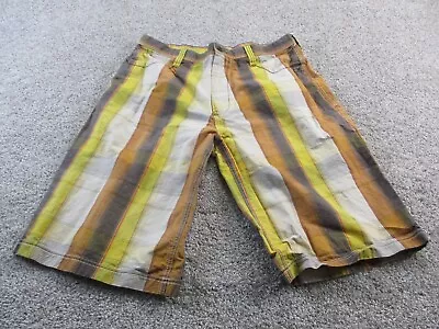 VINTAGE Enyce Clothing Mens 38 Long Shorts Plaid 38x13 Multicolor Hip Hop 90sEUC • $23.74