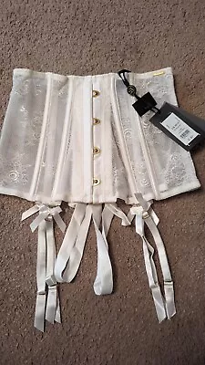 Boux Avenue Ivory  Waspie  Size Uk8-10   Bnwot Rrp £40 • £7.99