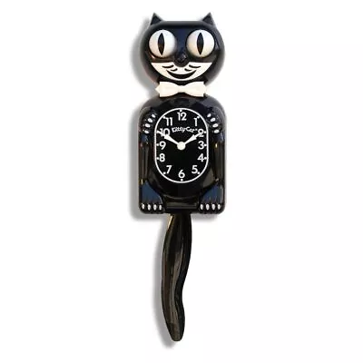 Classic Black Kitten Clock • $49.99