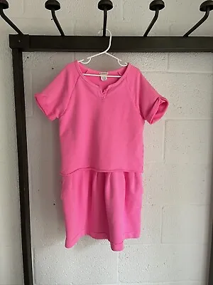 JCrew Crewcuts Neon Pink Dress GIRLS SZ 12 Jenna Lyons Era Barbie • $15.99