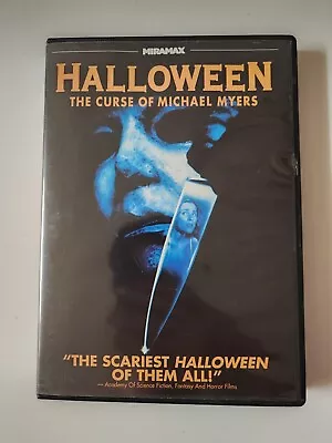 Halloween: The Curse Of Michael Myers Dvd Mill Creek Oop Horror 1995 Part 6 • $9.99