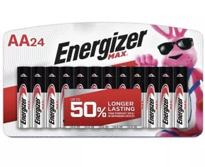 Energizer Max AA Batteries - 24 Count • $19.99