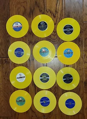 Lot Of 12 Vintage 78 Vinyl Records For Children Golden Records • $14.95