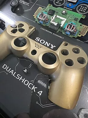 $195 • Buy Sony DualShock 4 Gold Controller In Shadow Box Display Custom Collectable