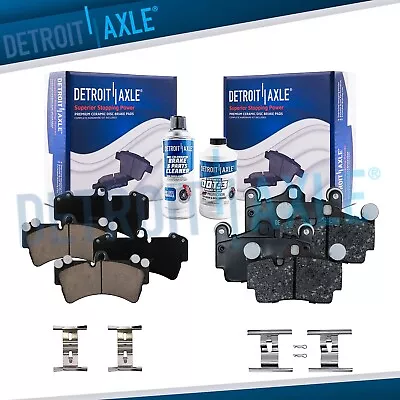 Front And Rear Ceramic Brake Pads For Audi Q7 Volkswagen Touareg Porsche Cayenne • $66.65