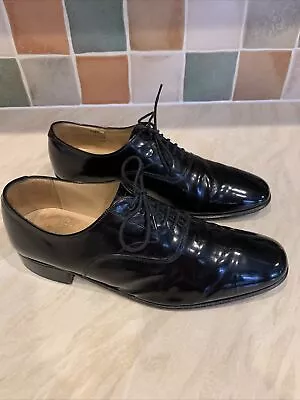 £19.95 • Buy Sanders And Sanders Ltd Men's Black Leather Shoes. Made In England Size 7 No Box