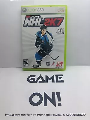 NHL 2K7 (Xbox 360 2006) Complete Tested Working - Free Ship • $9.99