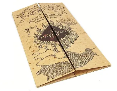 Harry Potter Marauders Map Prop Replica UK Seller Great Gift Harry Potter Fan • £4.58