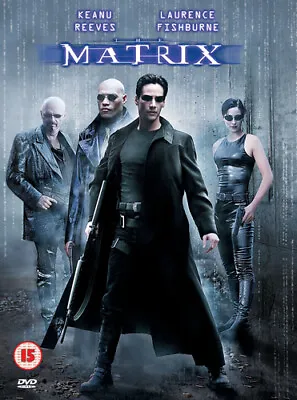 The Matrix DVD (1999) Keanu Reeves Wachowskis (DIR) Cert 15 Fast And FREE P & P • £1.91
