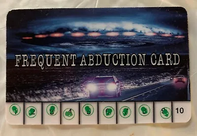 UFO Alien Frequent Abduction Card MAGNET ID Roswell New Mexico Area 51 • $9.99