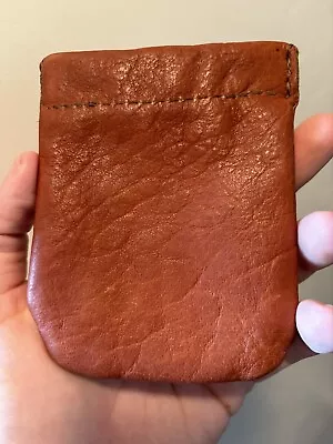 100% Genuine Bison Skin Coin Pouch • $24.99