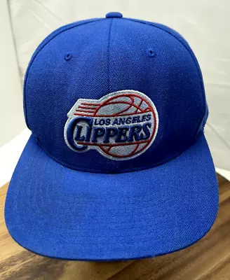 Los Angeles Clippers Hat Cap Snapback Mitchell & Ness NBA Basketball 100% Wool • $19.98