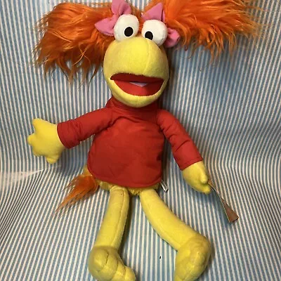 Jim Henson   Fraggle Rock  2017 Muppets Red Shirt Plush Stuffed Animal Toy 18  • $26