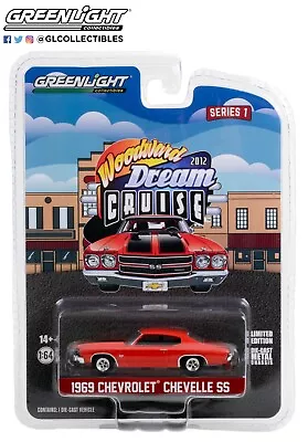 Greenlight 1969 Chevrolet Chevelle SS 18th Annual Woodward Dream Cruise 1/64 • $6.39