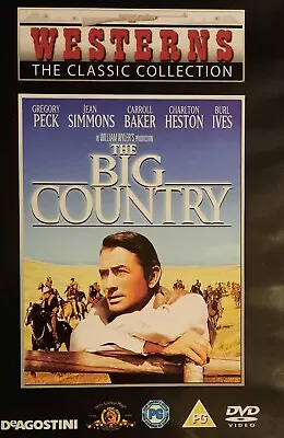 The Big Country DVD 1958 Gregory Peck/Charlton Heston 2008 Excellent Condition • £4.50