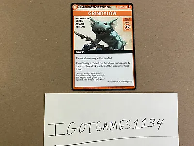 Pathfinder Adventure Card Game: Rise Of The Runelords Grindylow Promo Card • $9